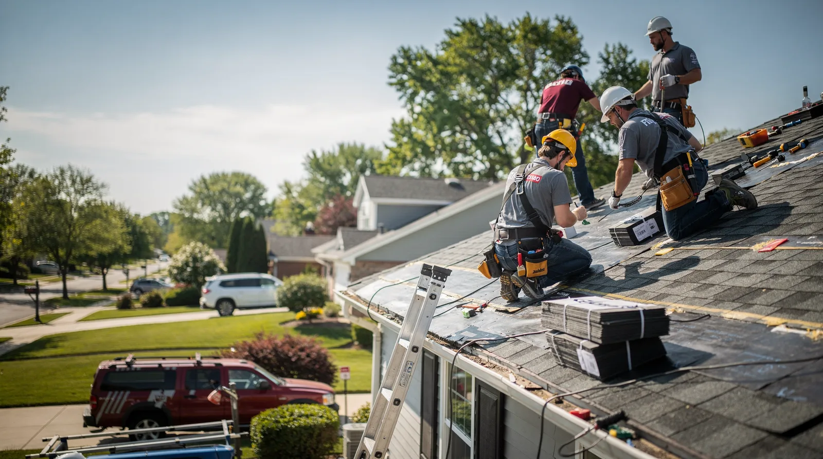 Roof Repair in Lincoln, IL around you